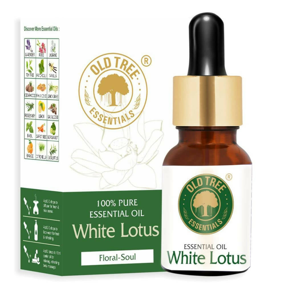 Old Tree White Lotus Essential Oil | Grocsy