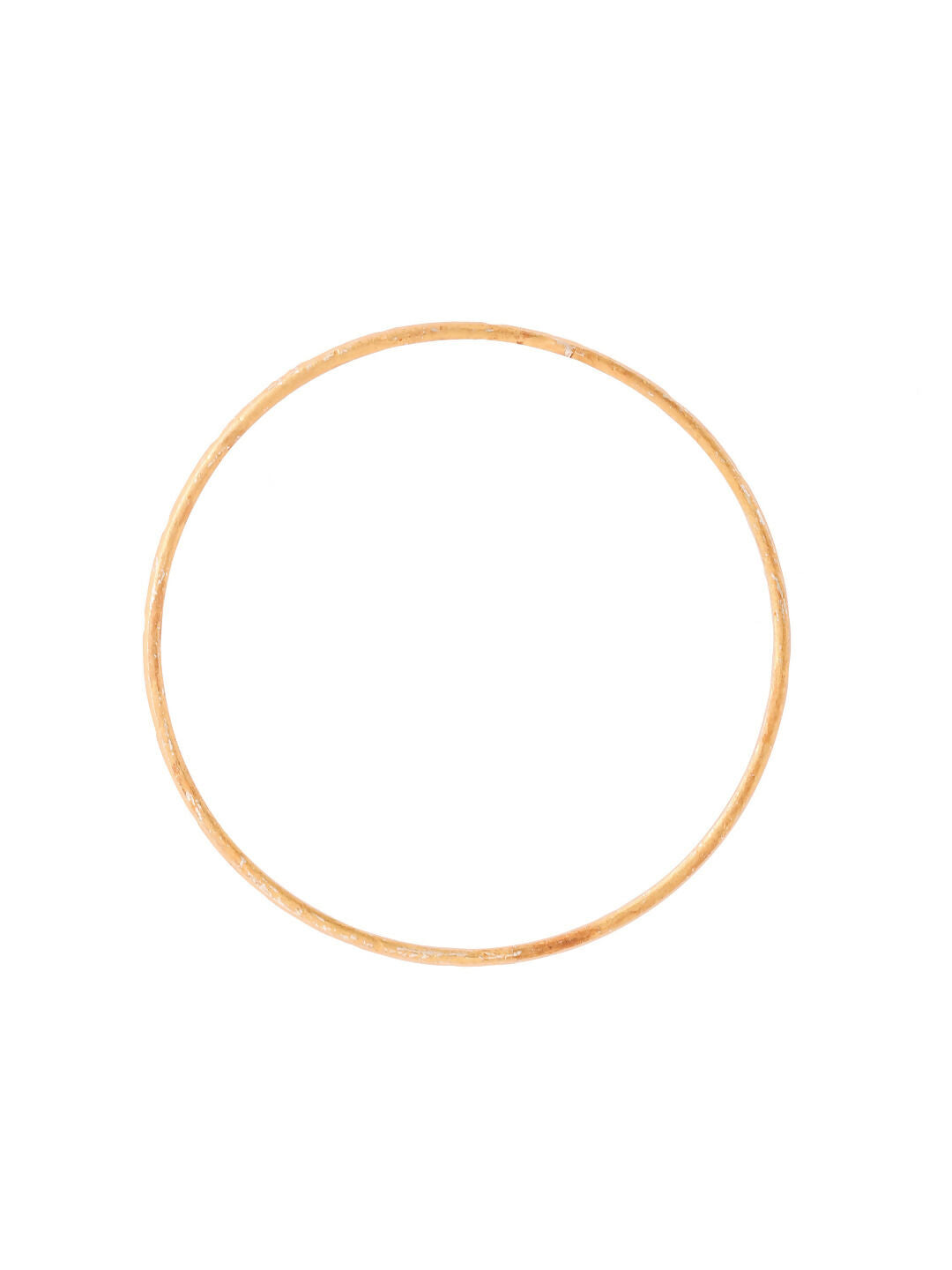 NVR Women's Set of 4 Gold-Polished Traditional Bangles | Grocsy