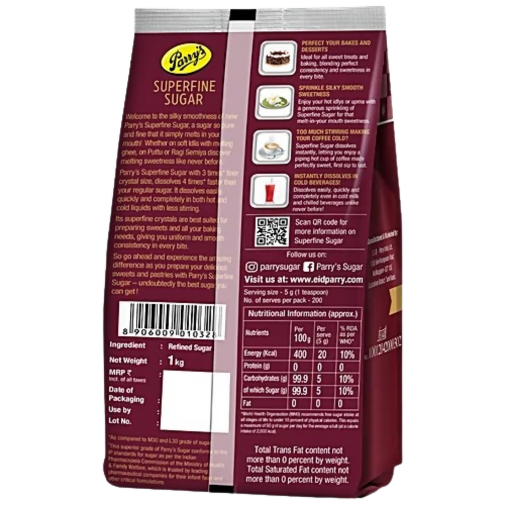 Parry's Superfine Sugar | Grocsy