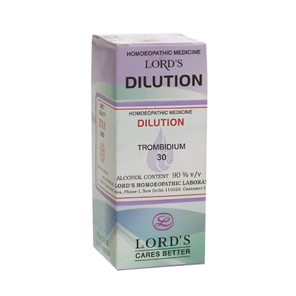 Lord's Homeopathy Trombidium Dilution 30 | Grocsy