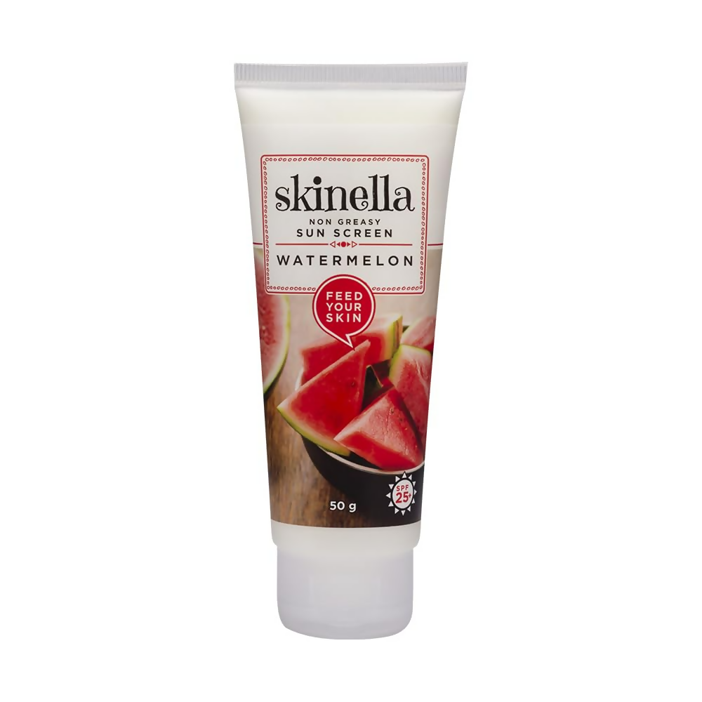 Skinella Sun Screen - Non Greasy Watermelon (Spf 25+) Vitamin C | Grocsy