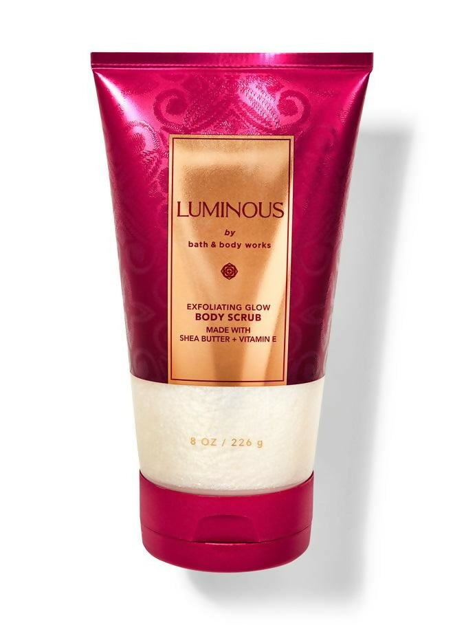 Bath & Body Works Luminous Exfoliating Glow Body Scrub | Grocsy