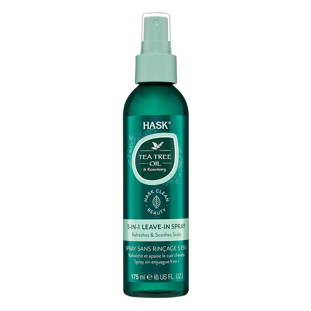 HASK Tea Tree Oil & Rosemary 5-In-1 Leave In Spray | Grocsy