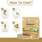 Nutriorg Certified Organic Shatavari Powder | Grocsy