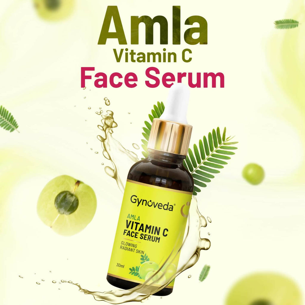 Gynoveda Amla Vitamin C Face Serum | Grocsy