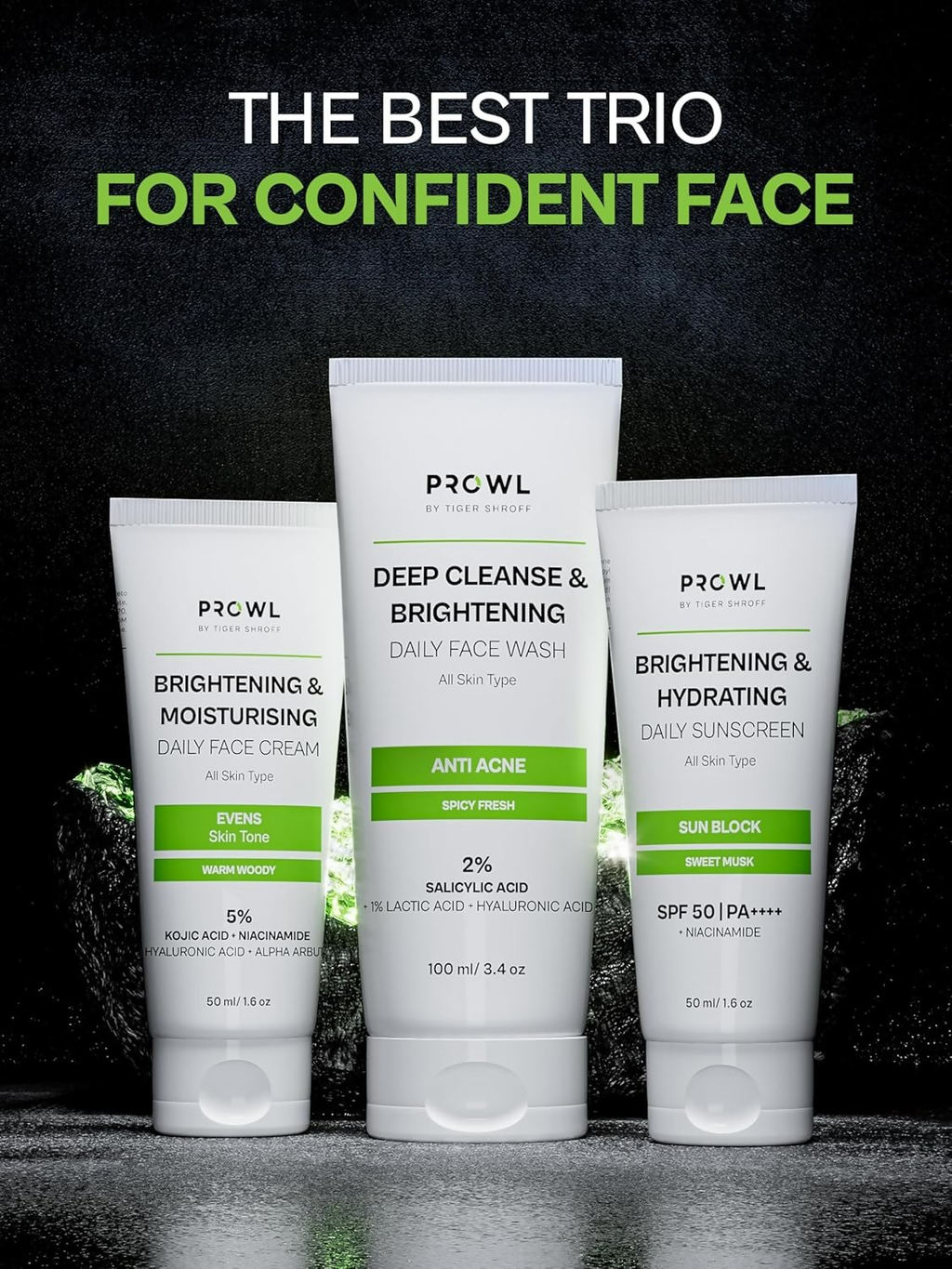 Prowl By Tiger Shroff Unique Skincare Gift Kit | Grocsy
