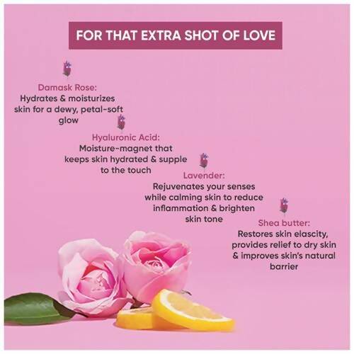 Dot & Key Hydrating Hyaluronic Damask Rose & Lavender Body Serum Lotion | Grocsy