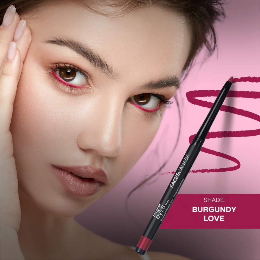 Faces Canada Magneteyes Color Kajal - Burgundy Love 04 | Grocsy