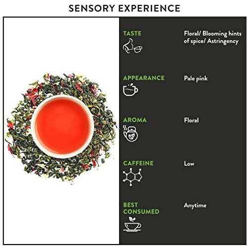 Teamonk Nilgiris Hibiscus Green Tea Bags | Grocsy