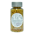 Confect Yellow Disco Balls Sprinkles 4 MM | Grocsy
