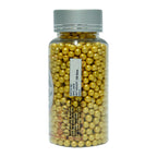 Confect Yellow Disco Balls Sprinkles 5 MM | Grocsy