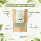 Kimayra Bhringraj Powder For Hair Growth & Reduces Frizz | Grocsy