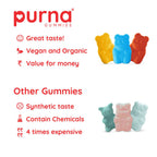 Purna Gummies Glutathione Cola Flavour Gummies for Skin Brightening | Grocsy