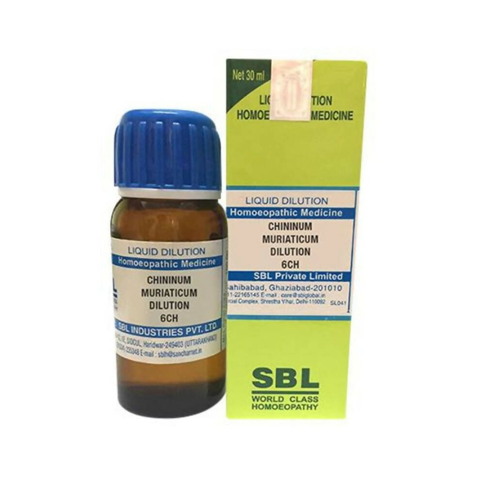 SBL Homeopathy Chininum Muriaticum Dilution | Grocsy