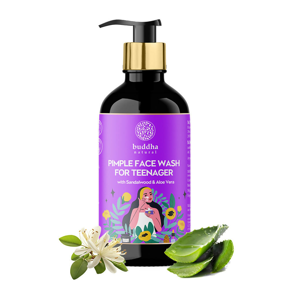 Buddha Natural Pimple Face Wash for Teenagers (11 to 19 Years) | Grocsy