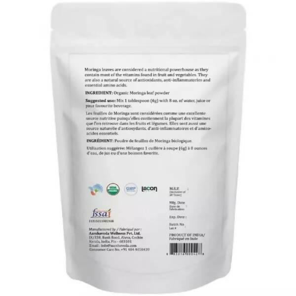 Aarshaveda Organic Moringa Powder | Grocsy