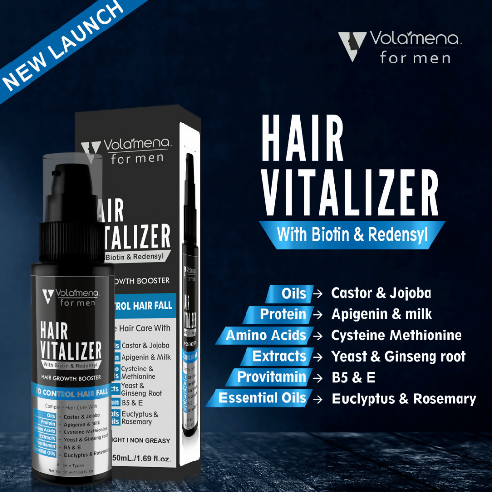 Volamena Proactive Hair Vitalizer For Men | Grocsy