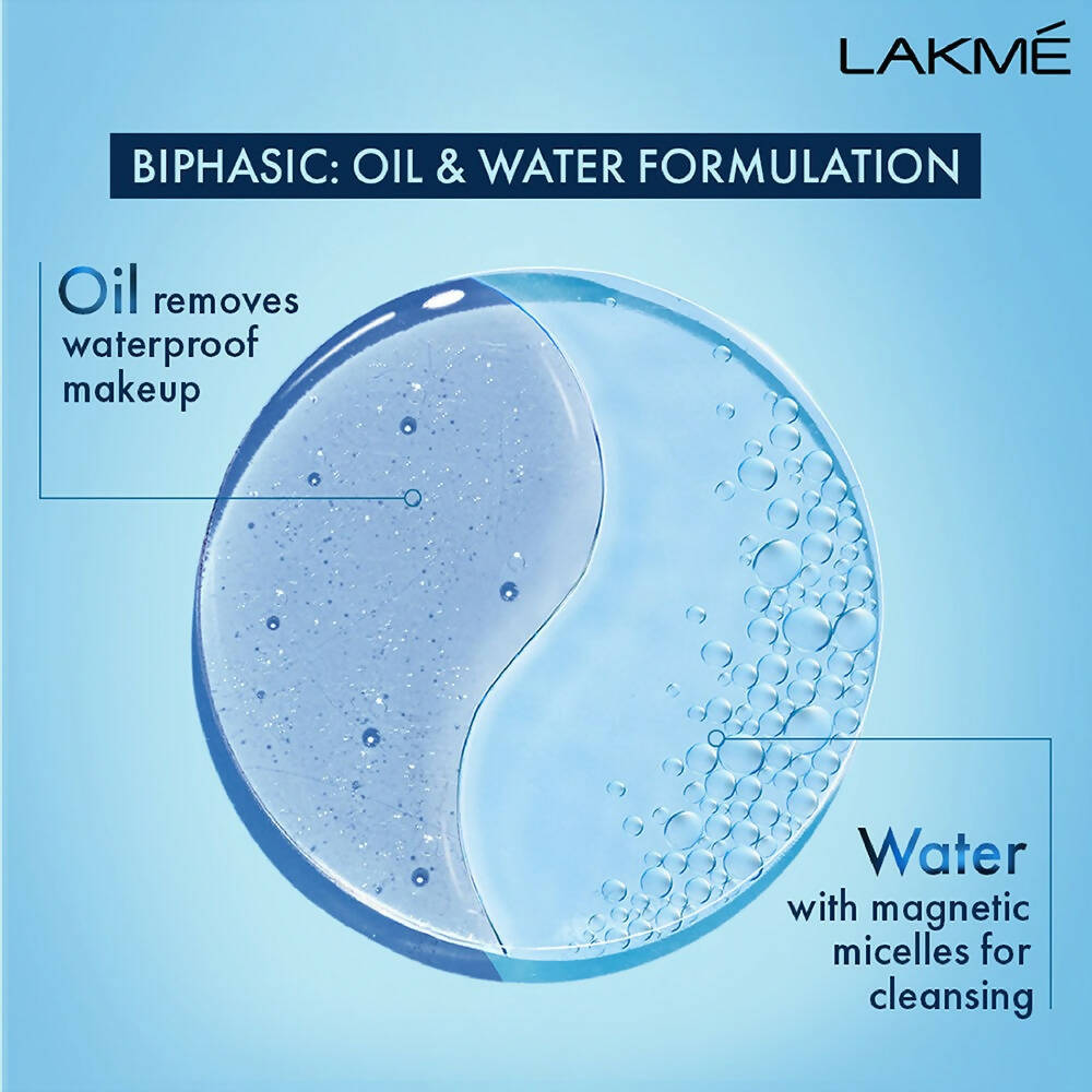 Lakme Micellar Water Bi-Phasic Make-up Remover | Grocsy