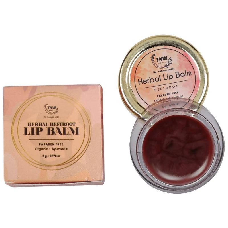 The Natural Wash Beetroot Herbal Lip Balm | Grocsy