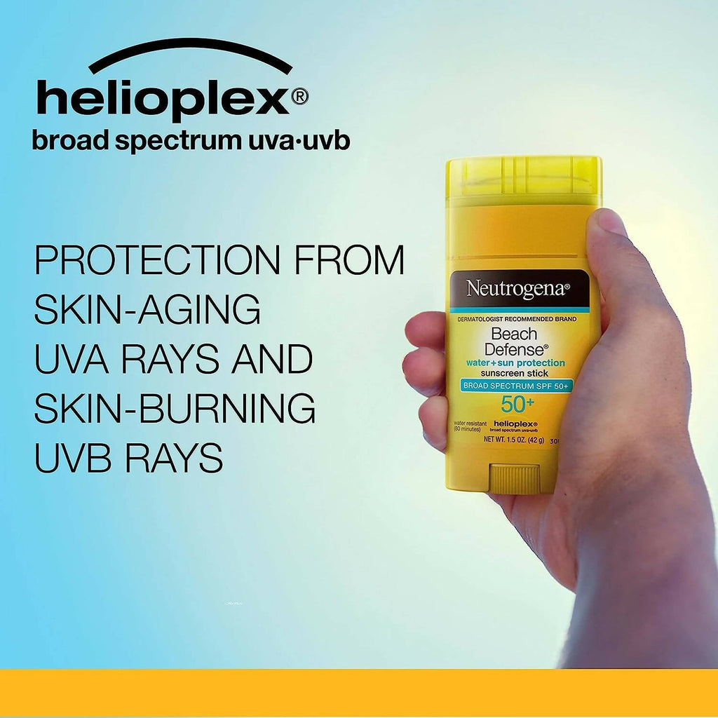 Neutrogena Beach Defense Sunscreen Stick Broad Spectrum SPF 50+ | Grocsy