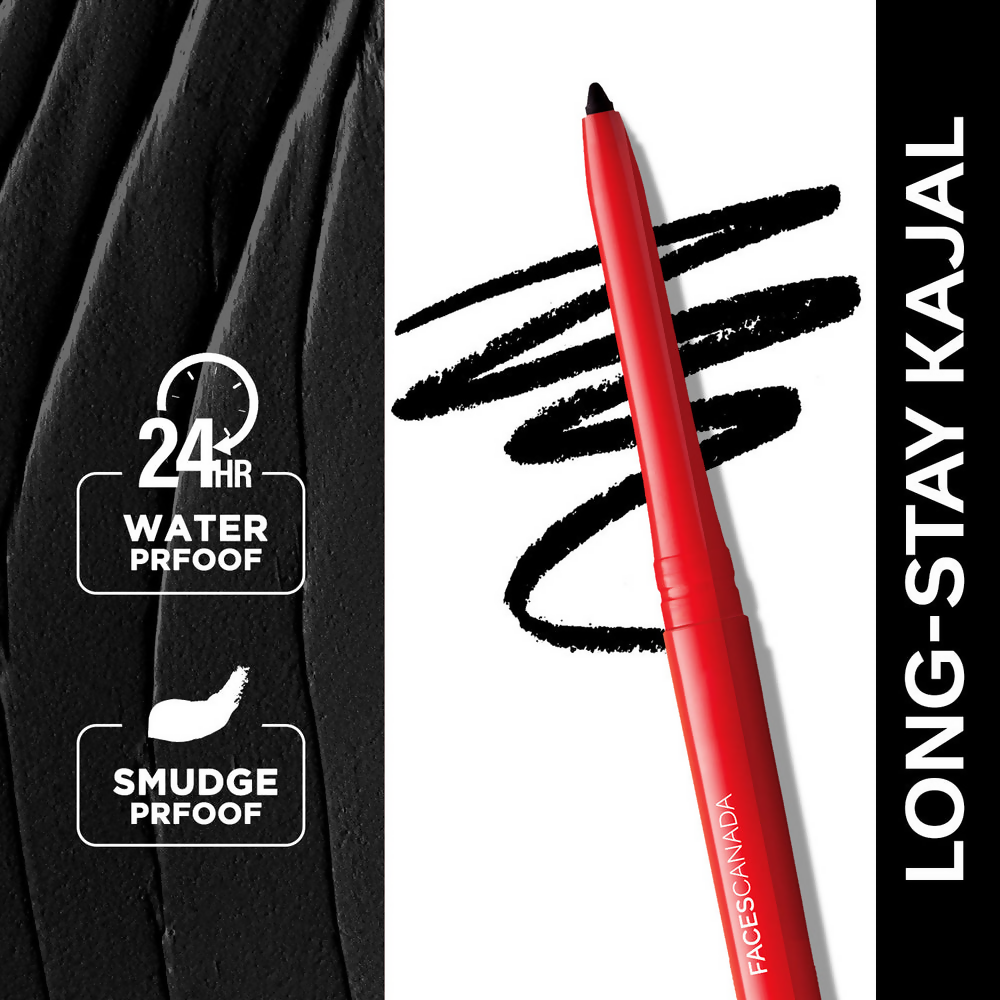 Faces Canada Magneteyes Kajal Stick - Black | Grocsy