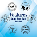 VedicAyurveda Dead Sea Bath Salt | Grocsy