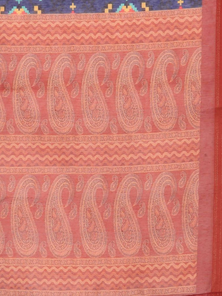 Myshka Women's Fashion Multi Cotton Silk Printed Casual Dupatta | Grocsy