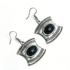 Mominos Fashion Johar Kamal Oxidised Silver-Plated Stone Work Long Necklace Handicraft | Grocsy