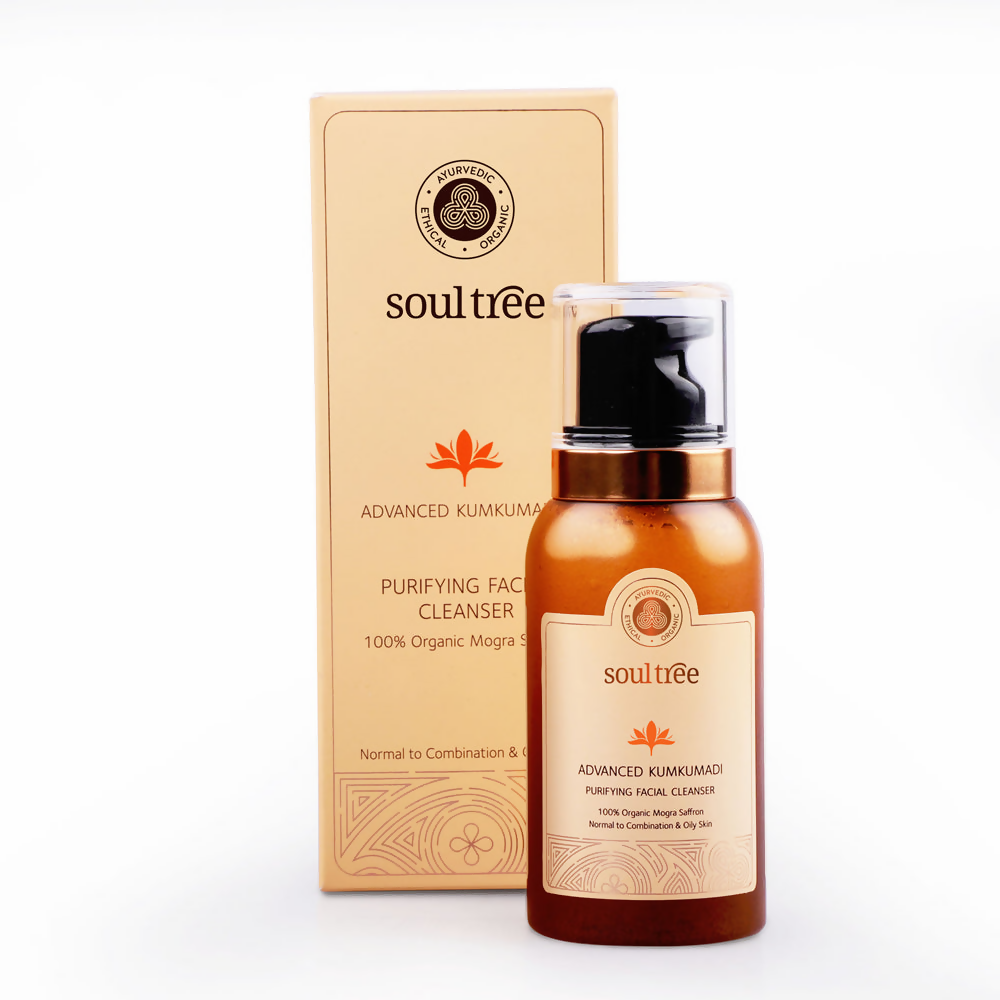 Soultree Advanced Kumkumadi Purifying Facial Cleanser | Grocsy