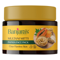 Banjara's Multani Mitti Papaya Face Pack | Grocsy