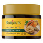 Banjara's Multani Mitti Papaya Face Pack | Grocsy