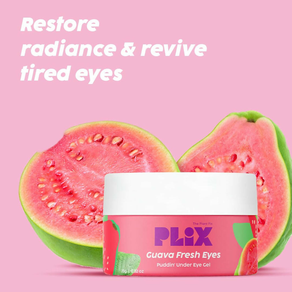 PLIX The Plant Fix Guava Fresh Under-Eye Gel | Grocsy