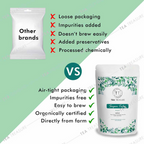Tea Treasure Super Tulsi Green Tea - Loose Leaf | Grocsy