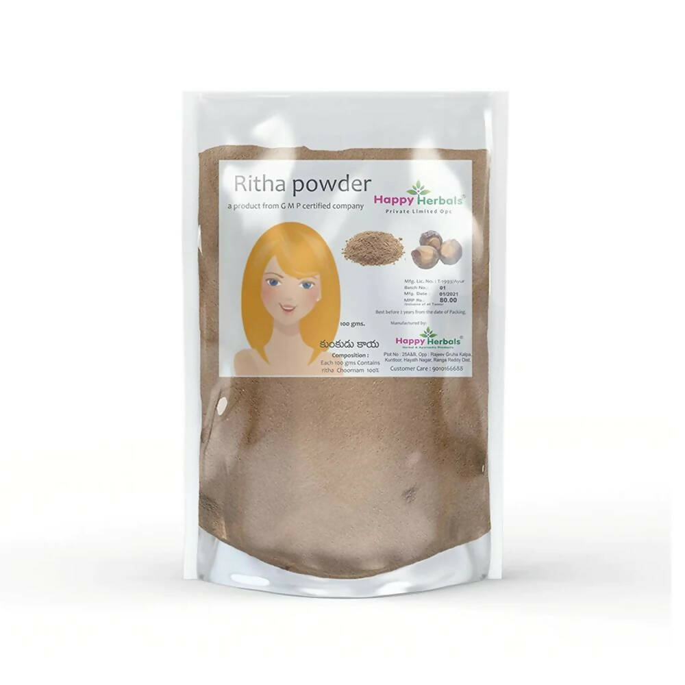 Happy Herbals Ritha Powder | Grocsy