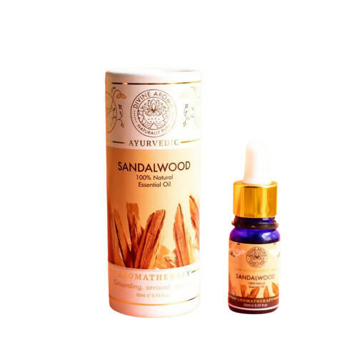 Divine Aroma 100% Natural Sandalwood Essential Oil | Grocsy