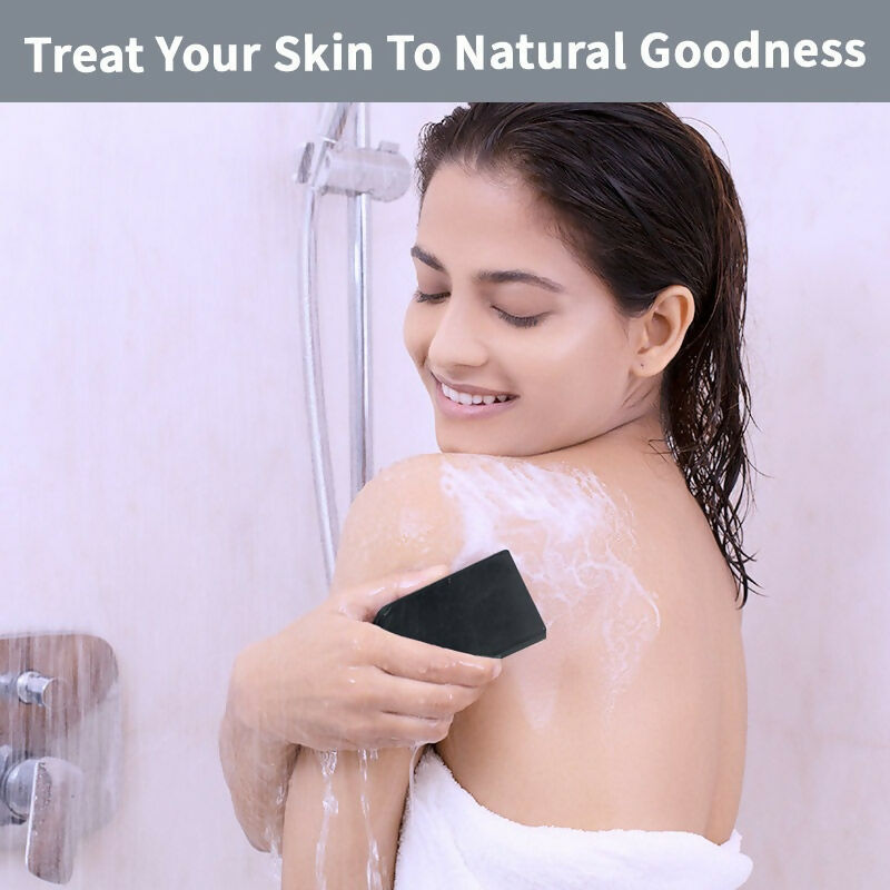 Nykaa Naturals Charcoal & Kaolin Clay Detox Bathing Soap | Grocsy