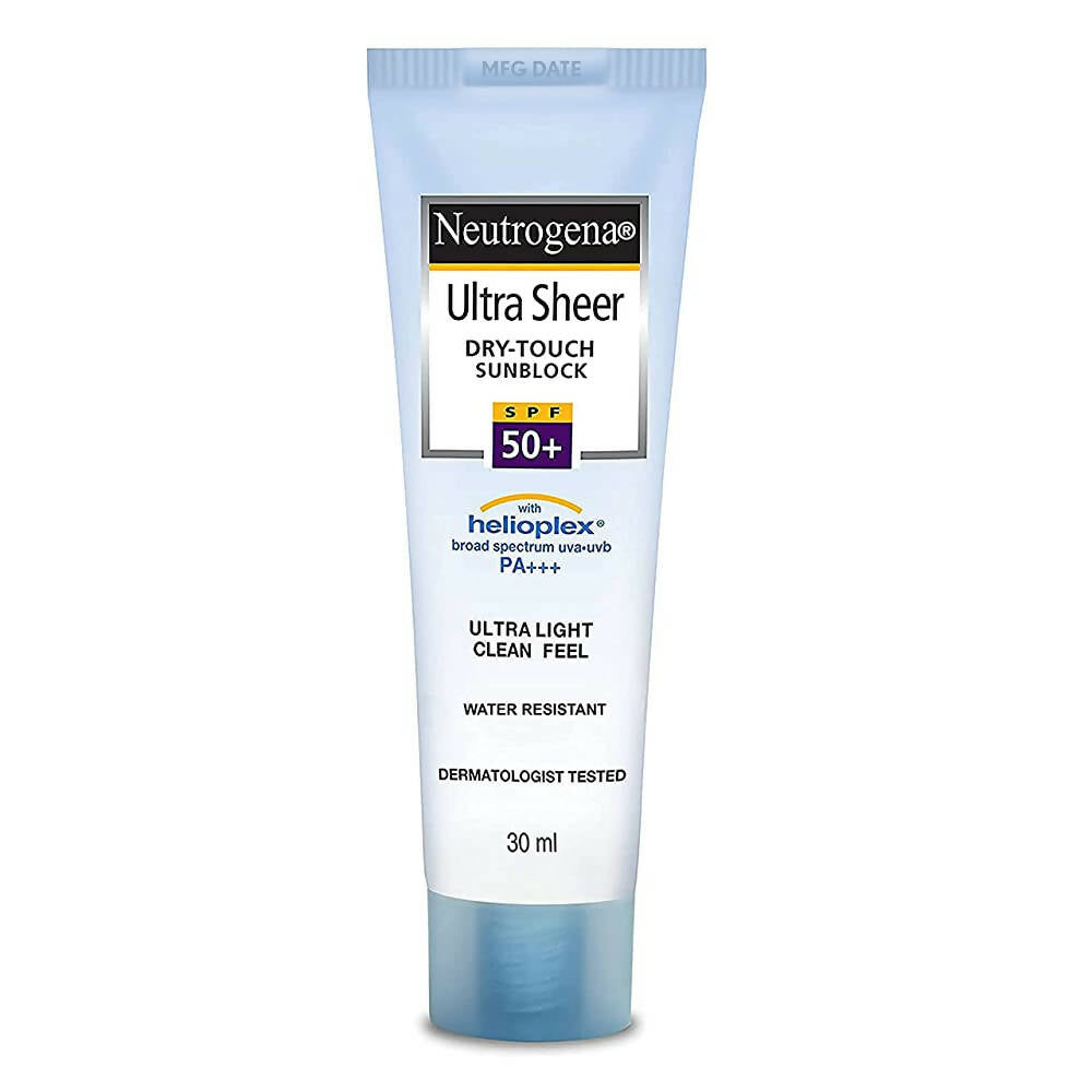 Neutrogena Ultra Sheer Sunscreen, SPF 50+ | Grocsy