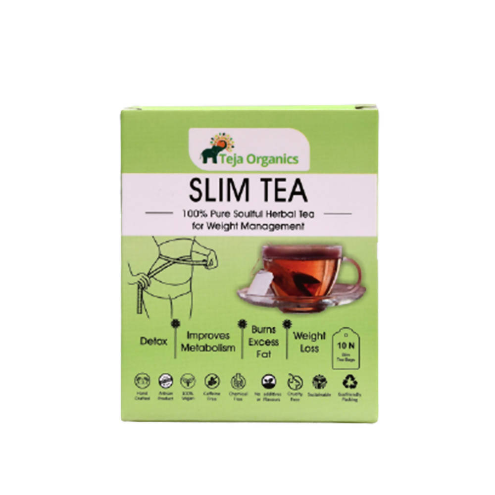 Teja Organics Slim Tea Bags | Grocsy
