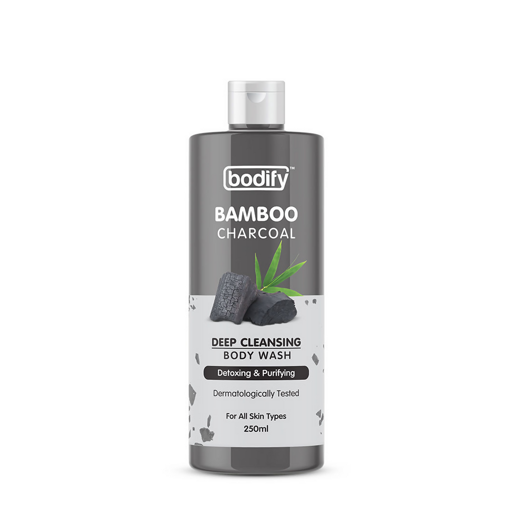 Bodify Bamboo Charcoal Deep Cleansing Body Wash | Grocsy