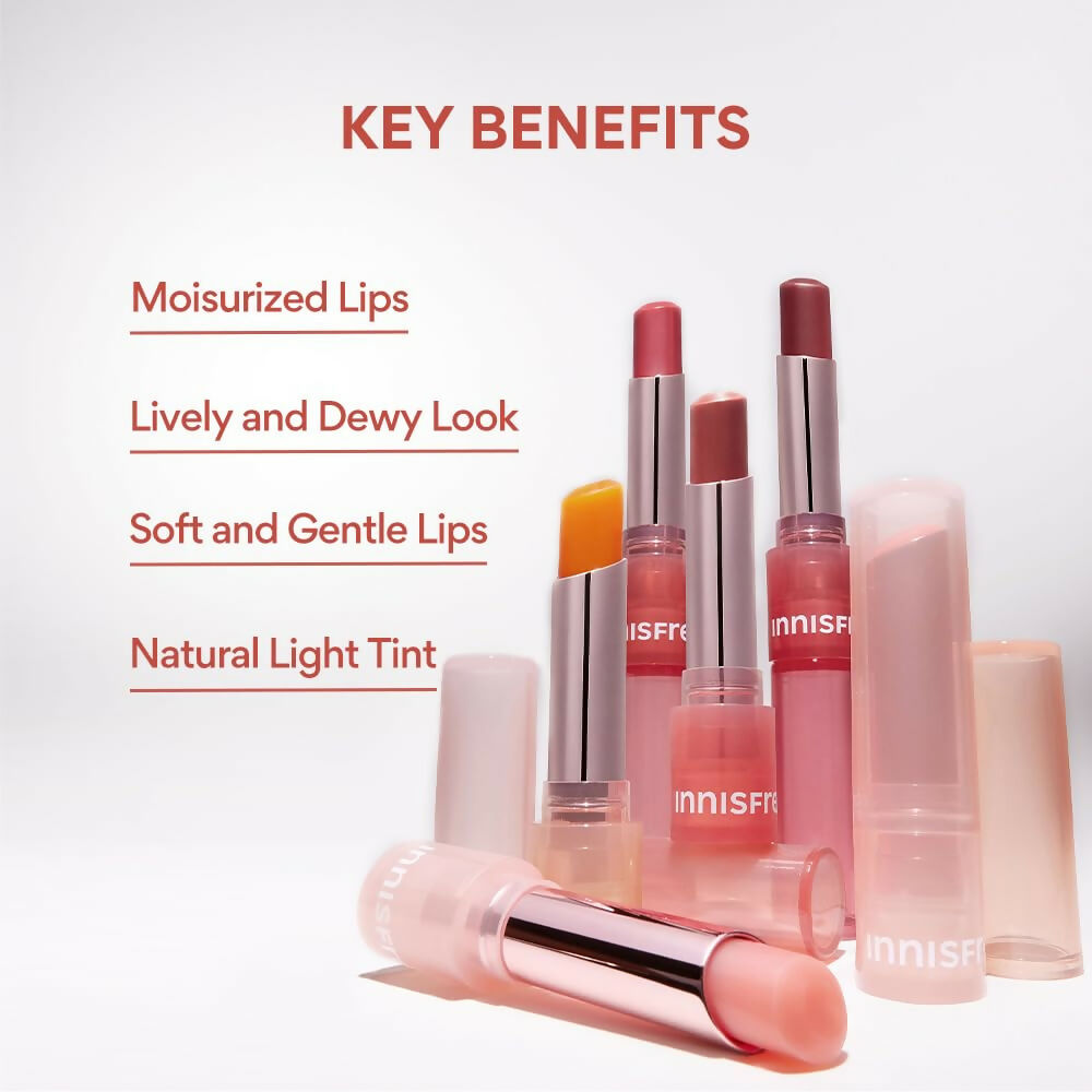 Innisfree Dewy Tint Lip Balm - Love Beige | Grocsy