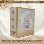 Nyassa Silkening Almond Butter Luxurious Handmade Soap | Grocsy