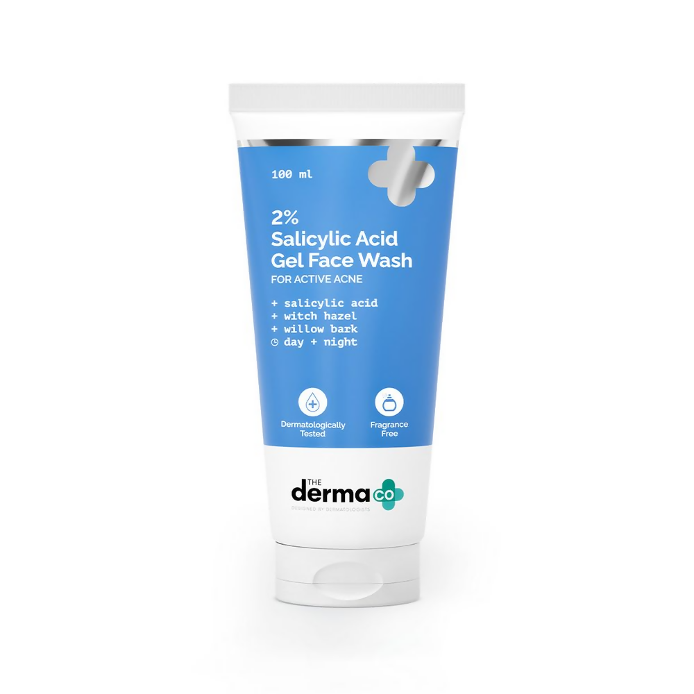 The Derma Co 2% Salicylic Acid Gel Face Wash | Grocsy