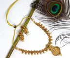 Joban Fashion Gold Pure Brass With Rajwadi Polish Necklace Set | Grocsy