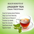 Naivedyam Classic Tulsi Flavour Jaggery Tea | Grocsy