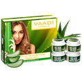 Vaadi Herbals Anti Acne Aloe Vera Facial Kit with Green Tea Extract | Grocsy