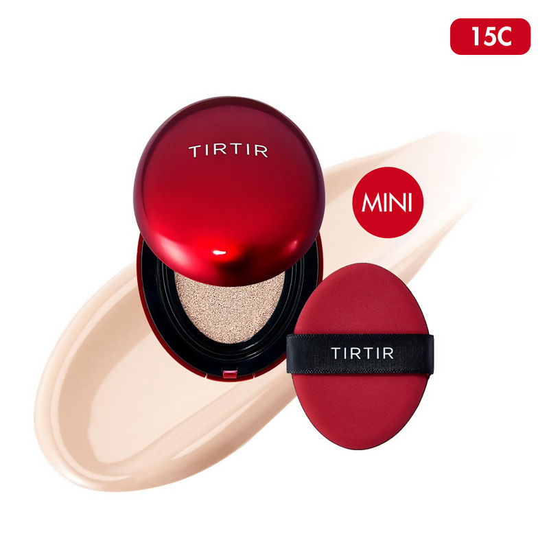 Tirtir Mask Fit Red Mini Cushion Foundation - 15C Fair Porcelain | Grocsy