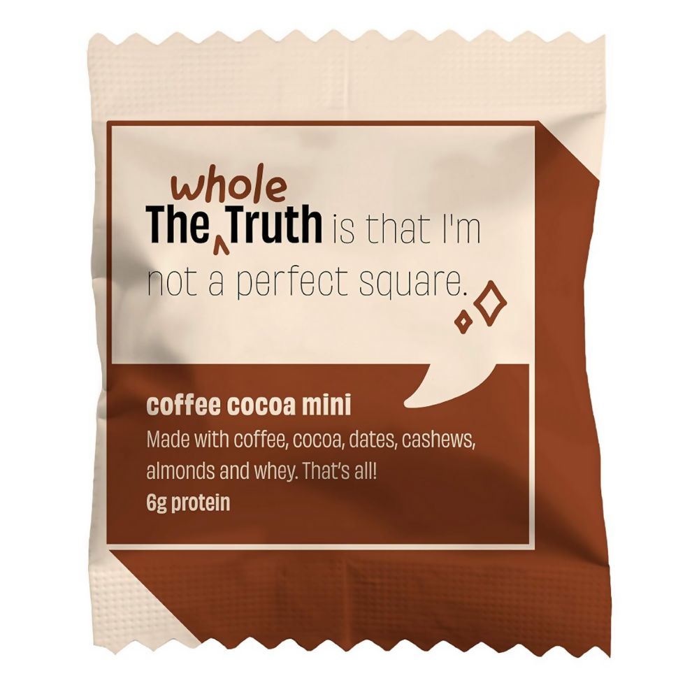 The Whole Truth Mini Protein Bars - Coffee Cocoa | Grocsy