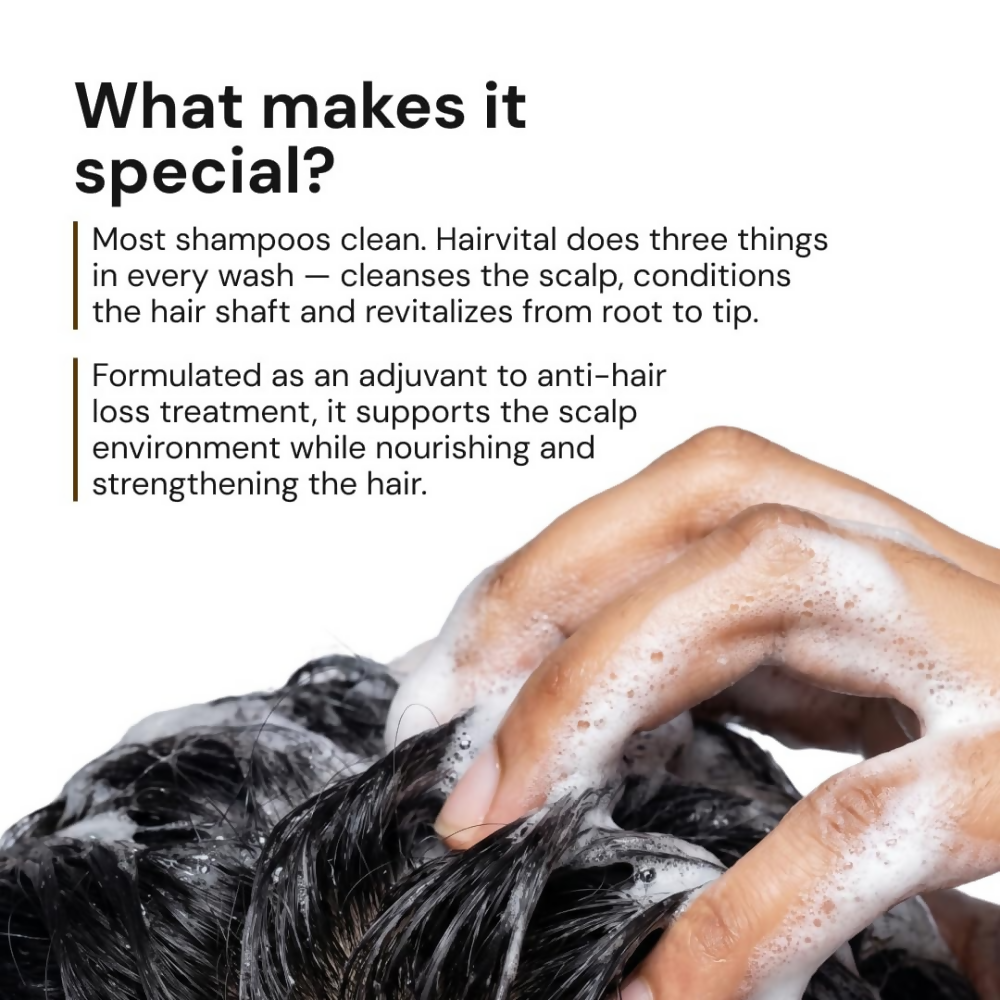 Hairvital Triple Action Shampoo | Grocsy