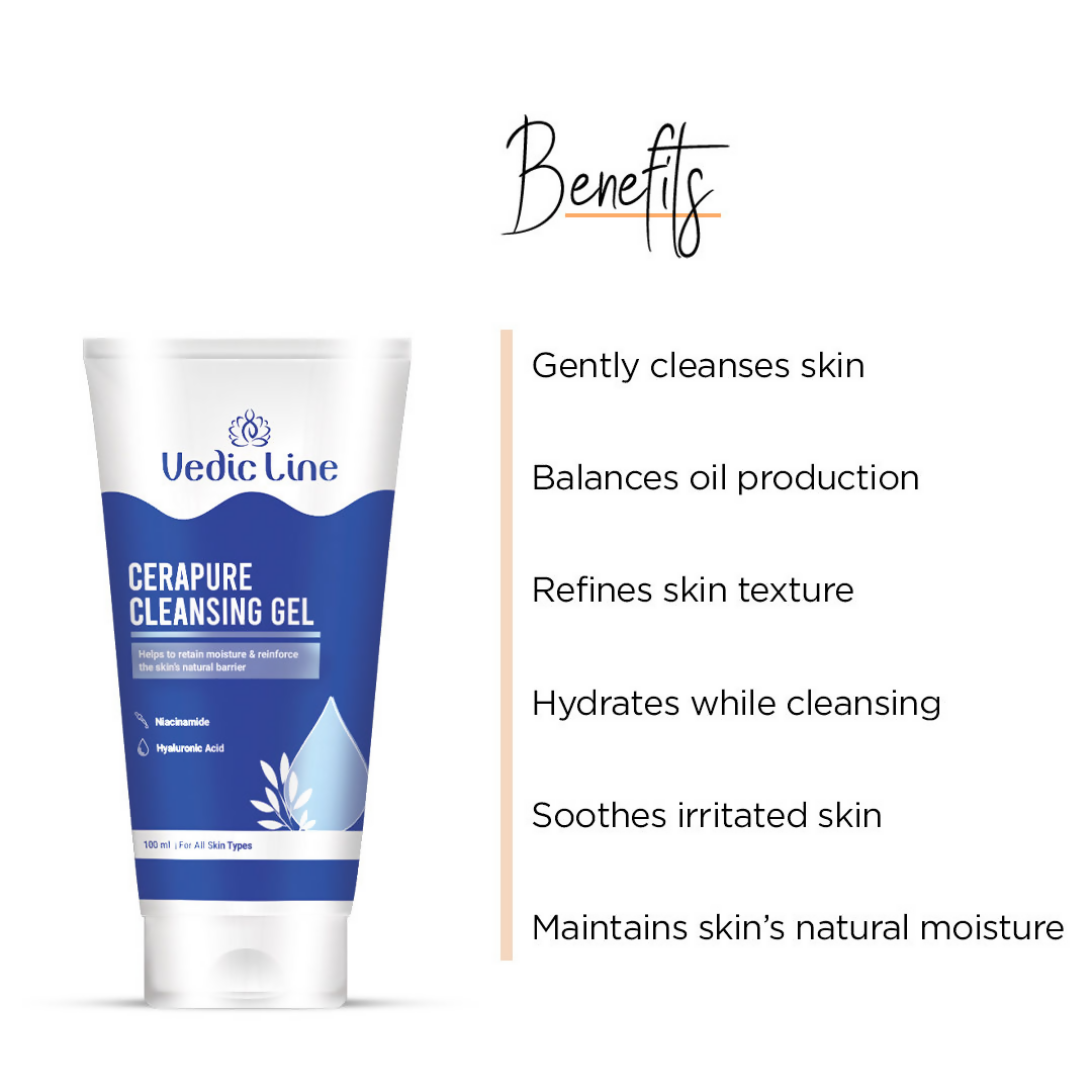 Vedic Line Cerapure Cleansing Gel | Grocsy