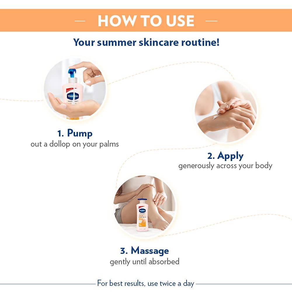 Vaseline Sun Protect SPF 30 Serum In Lotion With UVA + UVB Protection, PA+++ | Grocsy
